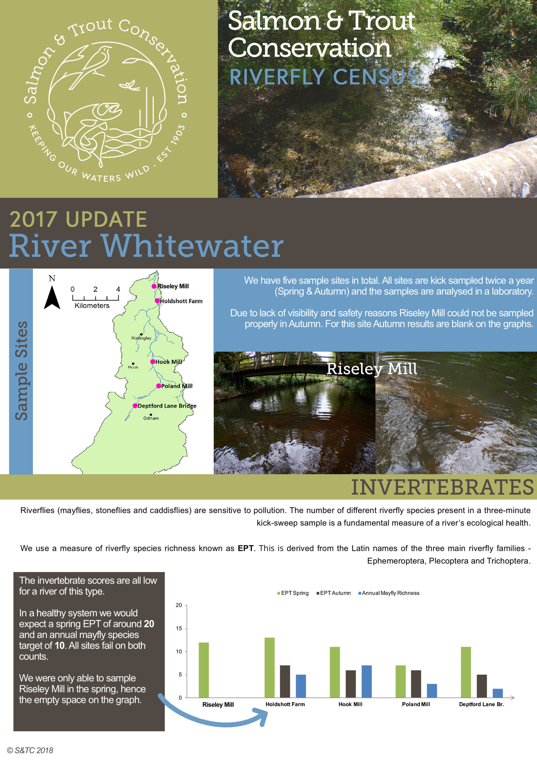 Riverfly Survey Results 2017