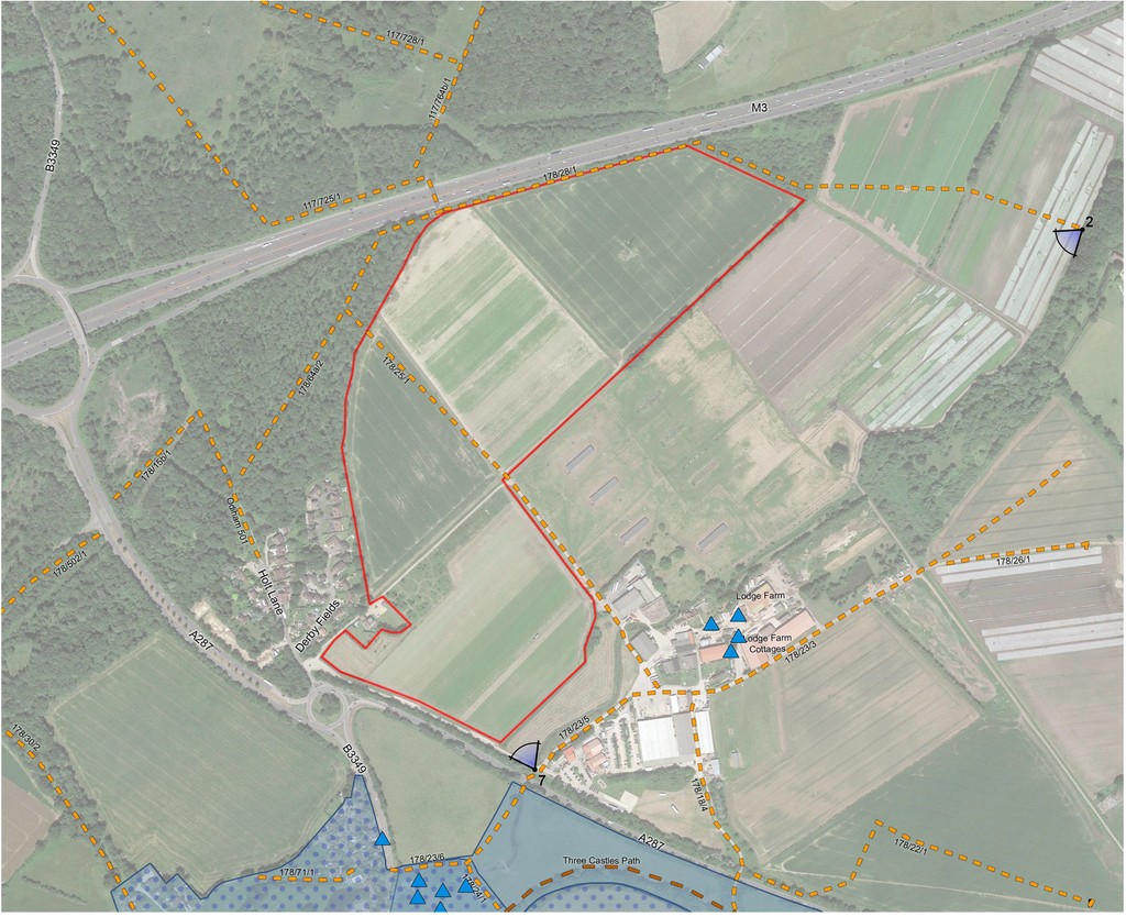 lodge farm warehouses map view